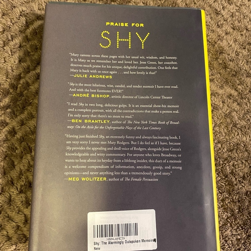 Shy: The Alarmingly Outspoken Memoirs of Mary Rodgers - Picture 2 of 4